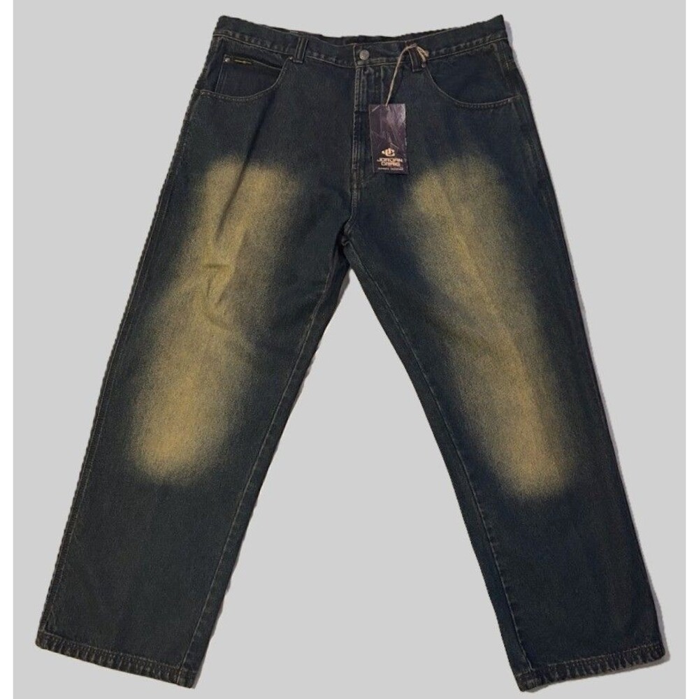 Jordan Craig Jeans Mens 42x32 NWT Dark Wash Relaxed Baggy Denim Authentic